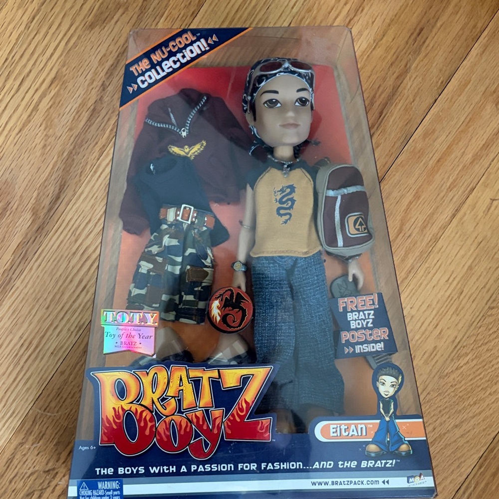 Bratz Boyz the nu-cool collection Eitan Doll
